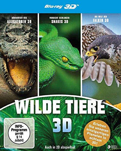 Wilde Tiere 3D (3 x Blu-ray) von Lighthouse Film Köln