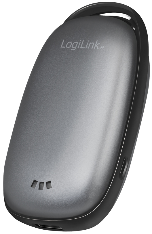 LogiLink Mobiler Zusatzakku & Handwärmer, 4.000 mAh, grau von Logilink