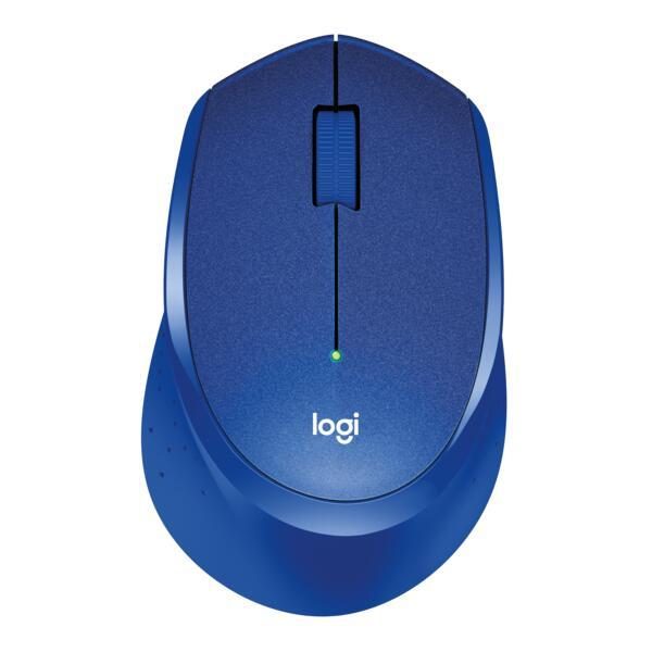 Logitech M330 Silent Plus Wireless Maus (kabellos, blau) von Logitech