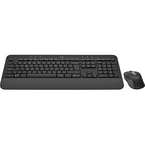 Logitech Signature MK650 Combo for Business Tastatur-Maus-Set kabellos grafit von Logitech