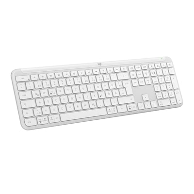 Logitech Signature Slim K950 Pale Grey - Kabellose Tastatur inkl. Logi Bolt von Logitech