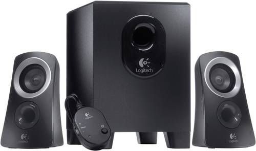 Logitech Speaker System Z313 2.1 PC-Lautsprecher Kabelgebunden 25W Schwarz von Logitech