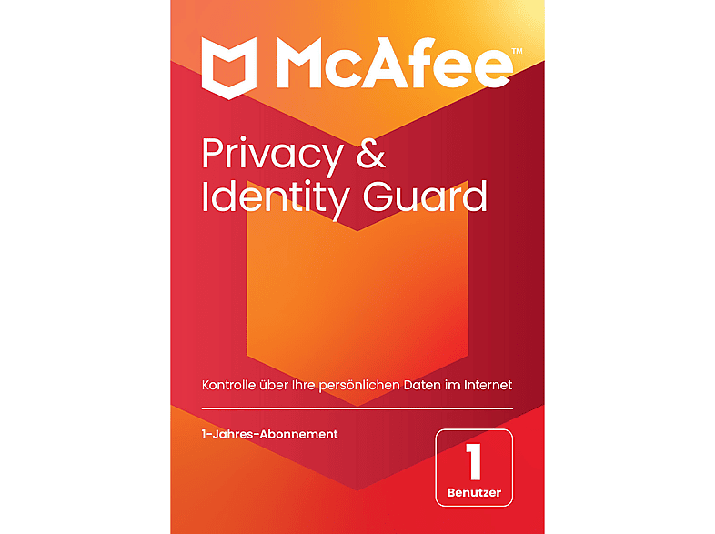 MCAFEE PRIVACY & IDENTITY GUARD, 1 Jahr, Benutzer, Code in einer Box - [PC] von MCAFEE