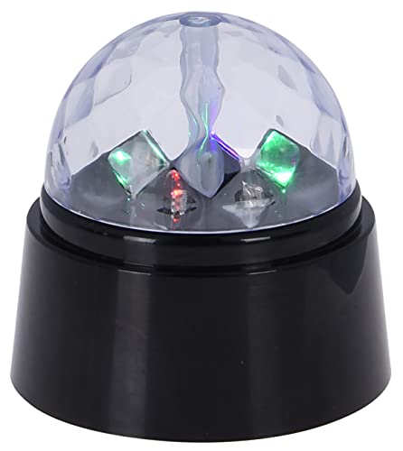 LED-Partybeleuchtung Mini Discolampe Stimmungslicht Party-Licht Effektlicht mit 6 LEDs 360° rotierend, ideal für unterwegs für Parties Geburtstag Club, batteriebetrieben von MIJOMA