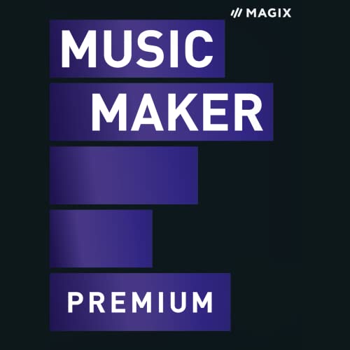 MAGIX Music Maker 2023 Premium - Make The Music You Love I Audio Software I Musikprogramm I Audio Editor Software | Windows 10/11 I 1 PC Lizenz von Magix