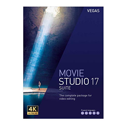 VEGAS Movie Studio 17 Suite : Das Komplettpaket für die Videobearbeitung | PC | PC Aktivierungscode per Email von Magix