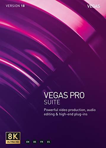 VEGAS Pro 18 Suite – Videoproduktion, Audiobearbeitung und High-end Plug-ins | PC | PC Aktivierungscode per Email von Magix