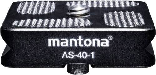 Mantona AS-40-1 Schnellwechselplatte Außengewinde=1/4 von Mantona