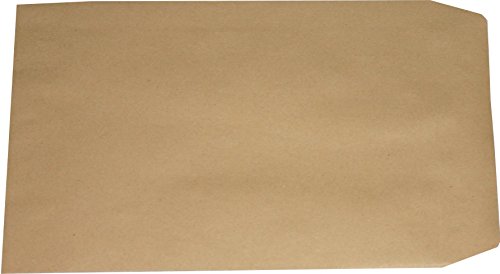 500 Stück Versandtaschen Briefumschläge C4 A4 braun selbstklebend ohne Fenster 229 x 324 mm SK von Mari-Medienverpackungen