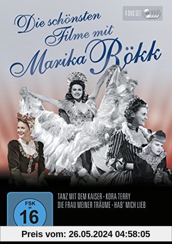 Die schönsten Filme mit Marika Rökk [4 DVDs] von Marika Rökk