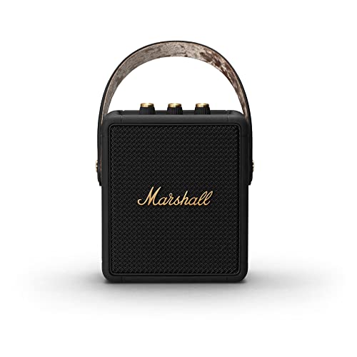 Marshall Stockwell II Portable Bluetooth Speaker - Black&Brass von Marshall