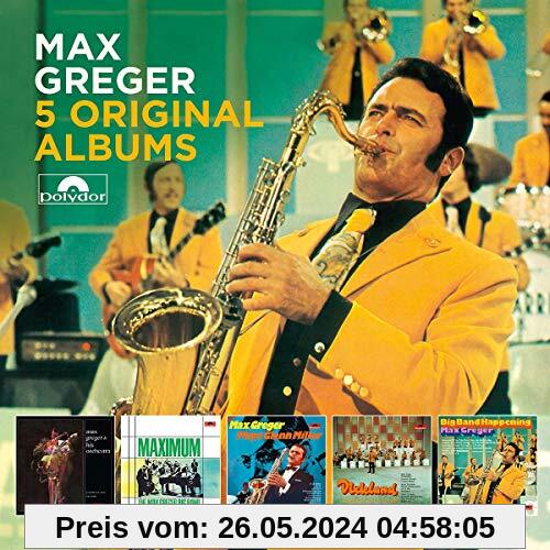 5 Original Albums von Max Greger