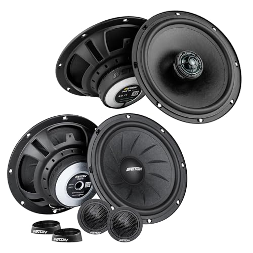 Mediadox Eton Front/Heck 16,5cm/165mm Auto Lautsprecher/Boxen/Speaker Komplett-Set kompatibel für Hyundai I von Mediadox