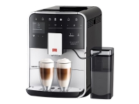 Melitta Barista Smart TS, Espressomaschine, 1,8 l, Gemahlener Kaffee, 1450 W, Schwarz, Silber von Melitta