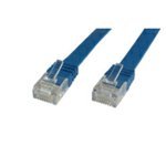 Microconnect v-utp602b-flat Networking Kabel – Netzwerk-Kabel (RJ-45, RJ-45, männlich/männlich, Blau, CAT6) von MicroConnect