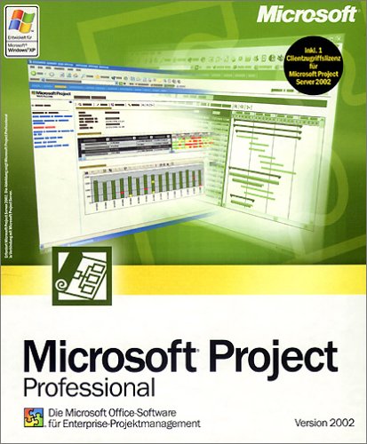 MS Project Pro 2002 CD W32 von Microsoft