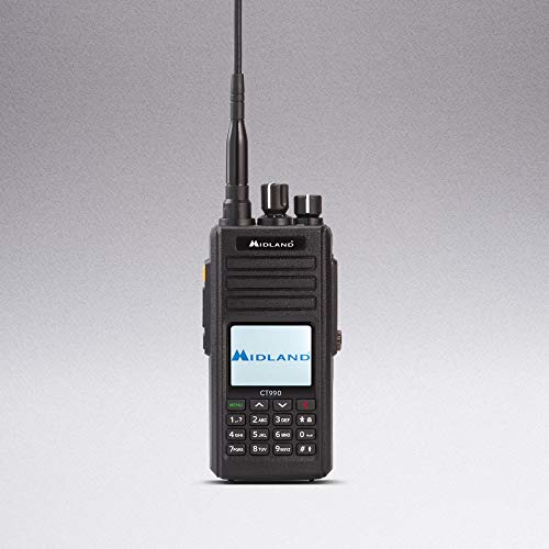 PMR Radio VHF/UHF Tragbares Midland CT990 Dualband, 144-146 und 430-440 MHz Code C1339 von Midland
