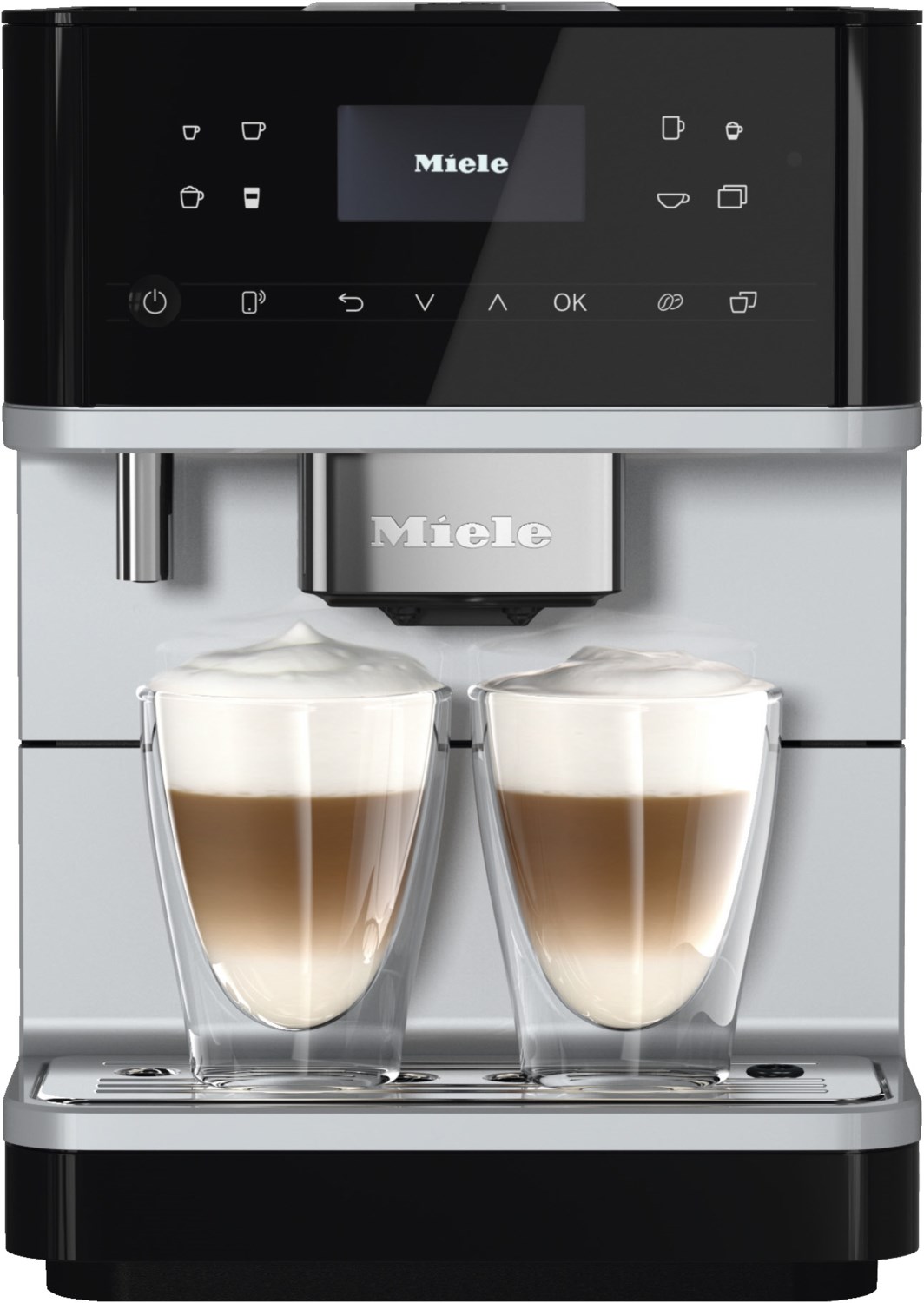 CM 6160 Silver Edition Kaffee-Vollautomat alusilber/metallic von Miele