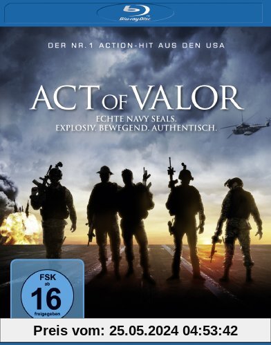 Act of Valor [Blu-ray] von Mike McCoy