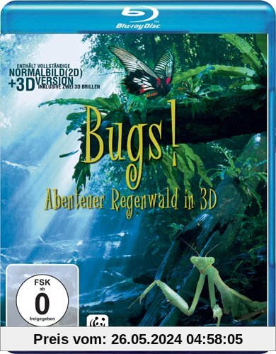 Bugs! Abenteuer Regenwald - Blu-ray [Blu-ray] von Mike Slee