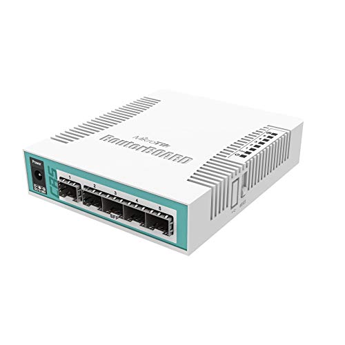 MikroTik CRS106-1C-5S Network Switch Gigabit Ethernet (10/100/1000) Power Over Ethernet (PoE) White von MikroTik