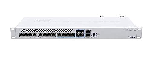Mikrotik CRS312-4C+8XG-RM Network Switch L3 10G Ethernet (100/1000/10000) White 1U von MikroTik