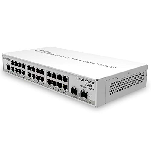 Mikrotik CRS326-24G-2S+IN network switch Managed Gigabit Ethernet (10/100/1000) Power over Ethernet (PoE) White von MikroTik