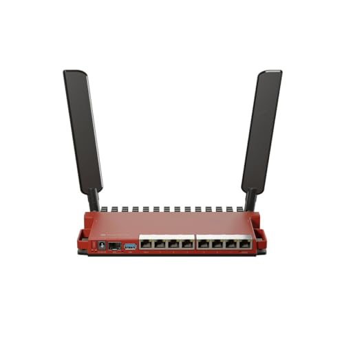 Mikrotik L009UiGS-2HaxD-IN routeur sans fil Gigabit Ethernet Monobande (2,4 GHz) Rouge von MikroTik