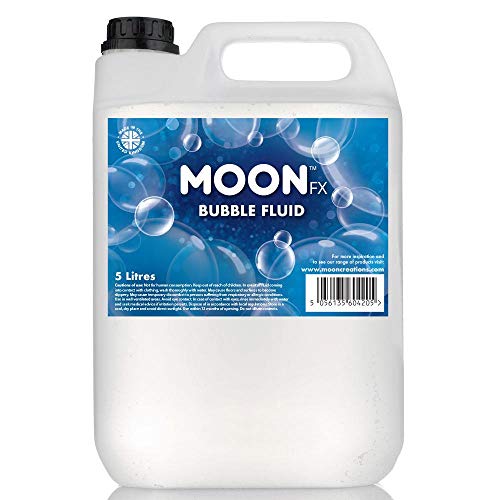 MoonFX M04205 Professional Bubble Fluid 5L - Pro Bubble Fluid für professionelle Seifenblasenmaschinen von MoonFX