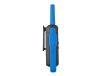 Motorola Talkabout T62 - Transportabel - Funkgerät - PMR - 446 MHz - 16 Kanaler - sort, blå (pakke med 2) von Motorola