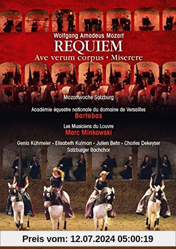 Wolfgang Amadeus Mozart: Requiem (Bartabas) [DVD] von Mozart, Wolfgang Amadeus
