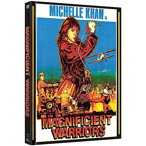 Magnificent Warriors - Dynamite Fighters - Yes, Madam III - Limited Mediabook - Cover C - Blu-ray & DVD von Mr. Banker Films / Cargo