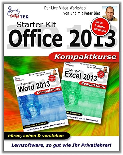 Office 2013 Starter Kit - Video Training - 2 Praxiskurse auf DVD [Interactive DVD] von Multimedia Verlag Swantec