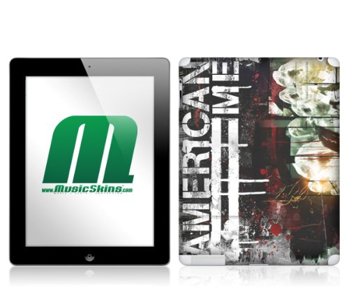 MusicSkins Schutzfolie für Netbook, Motiv American Me Heat für Apple iPad 2 von MusicSkins