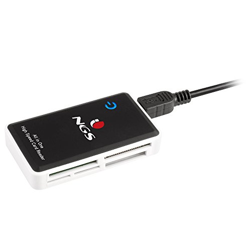 NGS MULTIREADER PRO -USB 2.0 All-in-1 Kartenleser, schwarz von NGS
