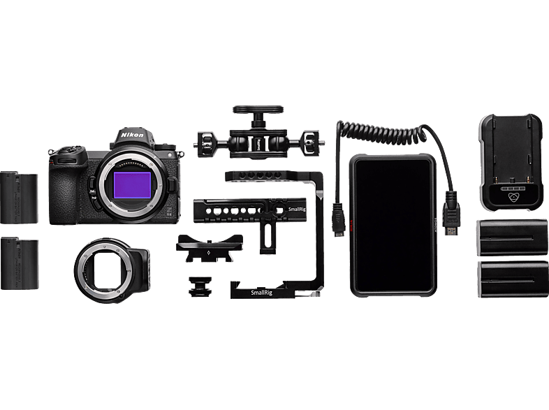 NIKON Z6 II Essential Movie Kit Raw Systemkamera, 8 cm Display Touchscreen, WLAN von NIKON