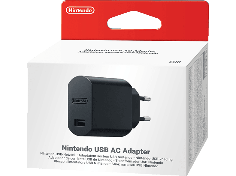 NINTENDO Classic Mini: USB AC Adapter, Zubehör für Nintendo, Schwarz von NINTENDO