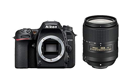 Nikon D7500 Digital SLR im DX Format mit Nikon AF-S DX 18-300mm 1:3,5-6,3G ED VR (20,9 MP, EXPEED 5-Prozessor, AF-System mit 51 Messfeldern, ISO 100-51.200, 4K UHD Video incl. Zeitraffer Video) von Nikon