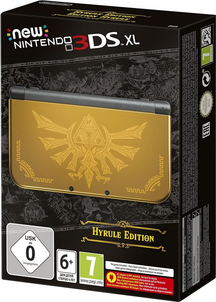 Nintendo New 3DS XL Konsole Hyrule Edition Limited, Limited Edition von Nintendo