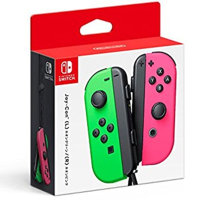 Nintendo Switch Controller Joy-Con 2er grün pink von Nintendo