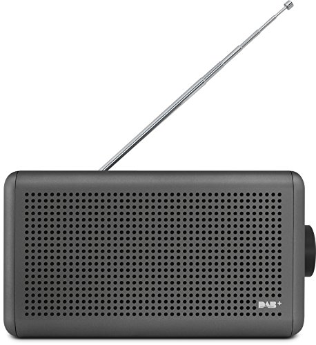 Nordmende Transita 210 – Tragbares DAB+ & UKW Digitalradio (Portable Musikbox mit Bluetooth Lautsprecher, Outdoor Radio mit Akku & Uhr) von Nordmende