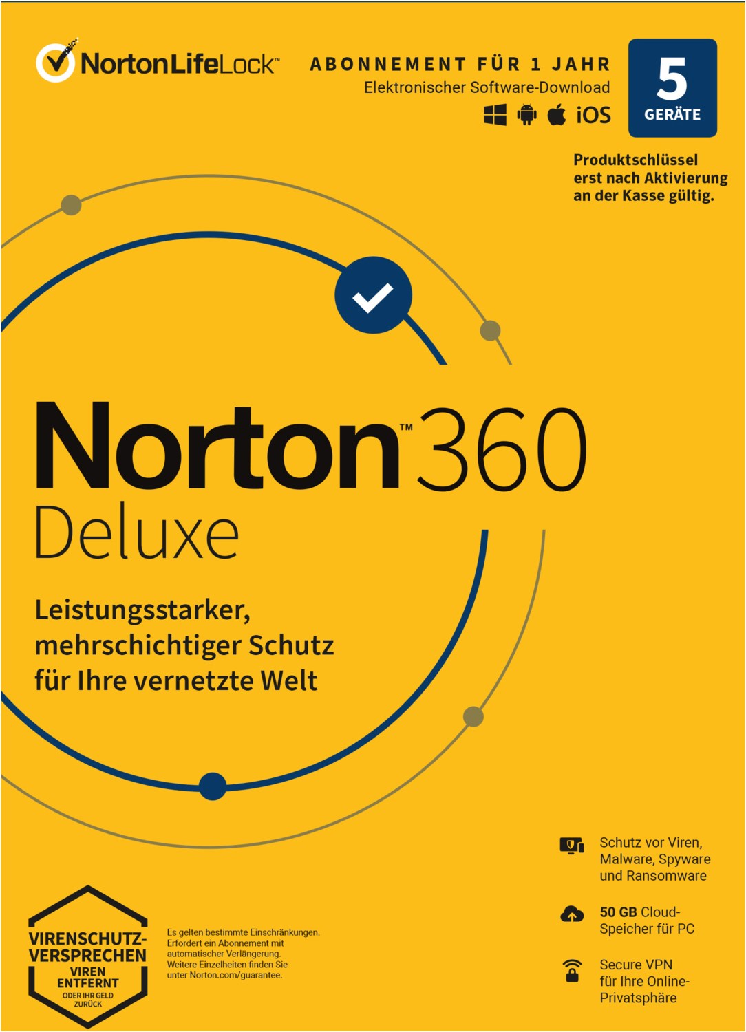 360 Deluxe für 5 Geräte von Norton