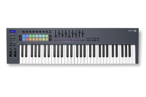Novation FLkey 61 MIDI-Controller-Keyboard — Nahtlose Integration in FL Studio, mit Akkord- und Skalenmodi. Sämtliche Software, die du für die Musikproduktion benötigst von Novation
