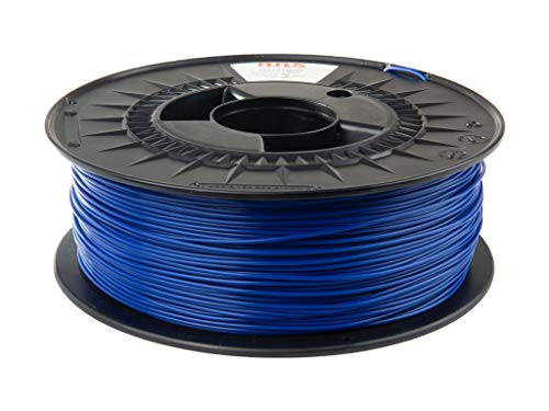 NuNus PLA Filament 1kg Filament für 3D Drucker PLA Blau 1,75mm Polylactide Filament von NuNus