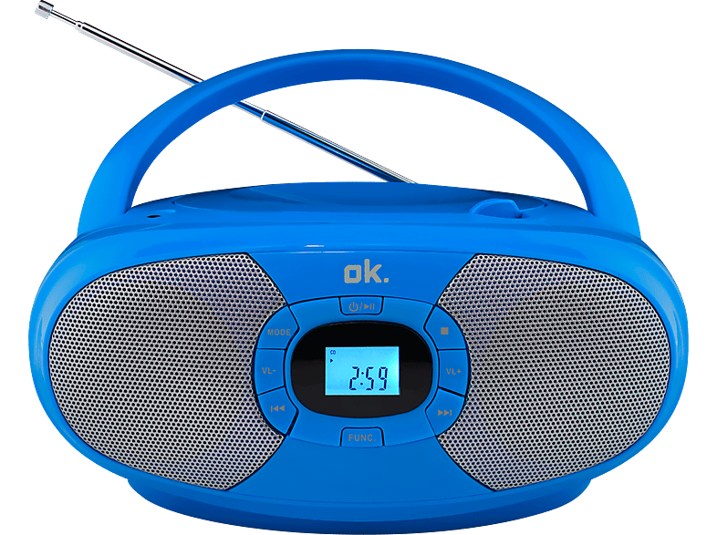 OK. ORC 131-BL STEREO CD Player, Blau von OK.