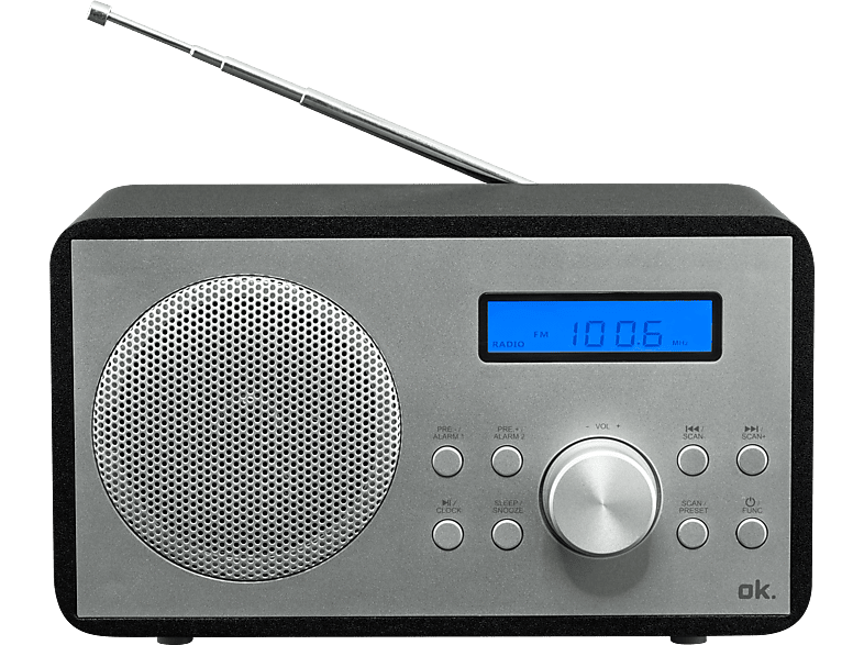 OK. OWR 240-B-BT Radio, FM, Bluetooth, Schwarz von OK.