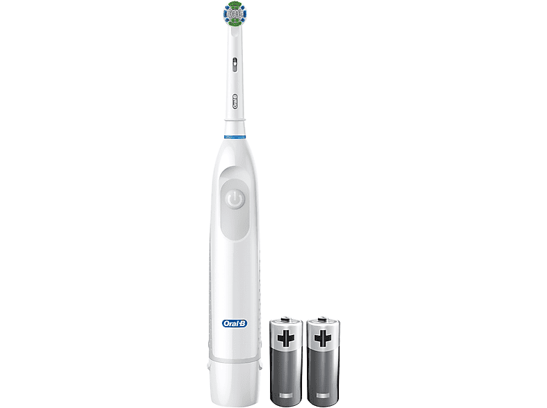 ORAL-B Pro Battery Precision Clean, batteriebetriebene Elektrische Zahnbürste Weiß, Reinigungstechnologie: Oszillierend / Rotierend (2D) von ORAL-B