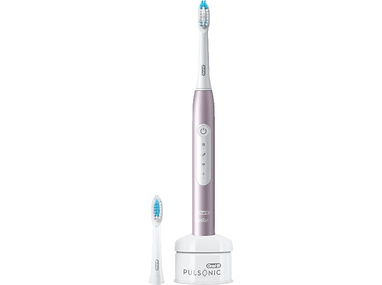 ORAL-B Pulsonic Slim Luxe 4100 Elektrische Zahnbürste Rosegold , Reinigungstechnologie: Schalltechnologie von ORAL-B