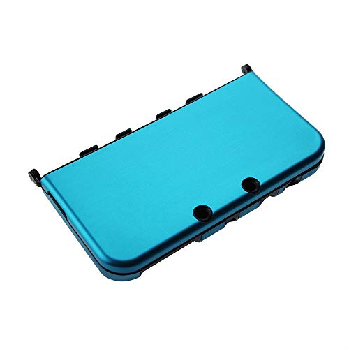 OSTENT Hard Aluminium Case Cover Hautschutz kompatibel für Nintendo New 3DS LL/XL Konsole - Farbe Hellblau von OSTENT
