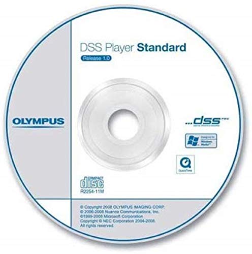 Olympus DSS Player Software Diktiermodul CD-ROM inkl. Seriennummer (Transkription) von Olympus